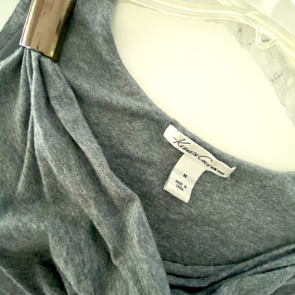 Kenneth Cole Women’s Gray Tank - Size M - Picture 2 of 3